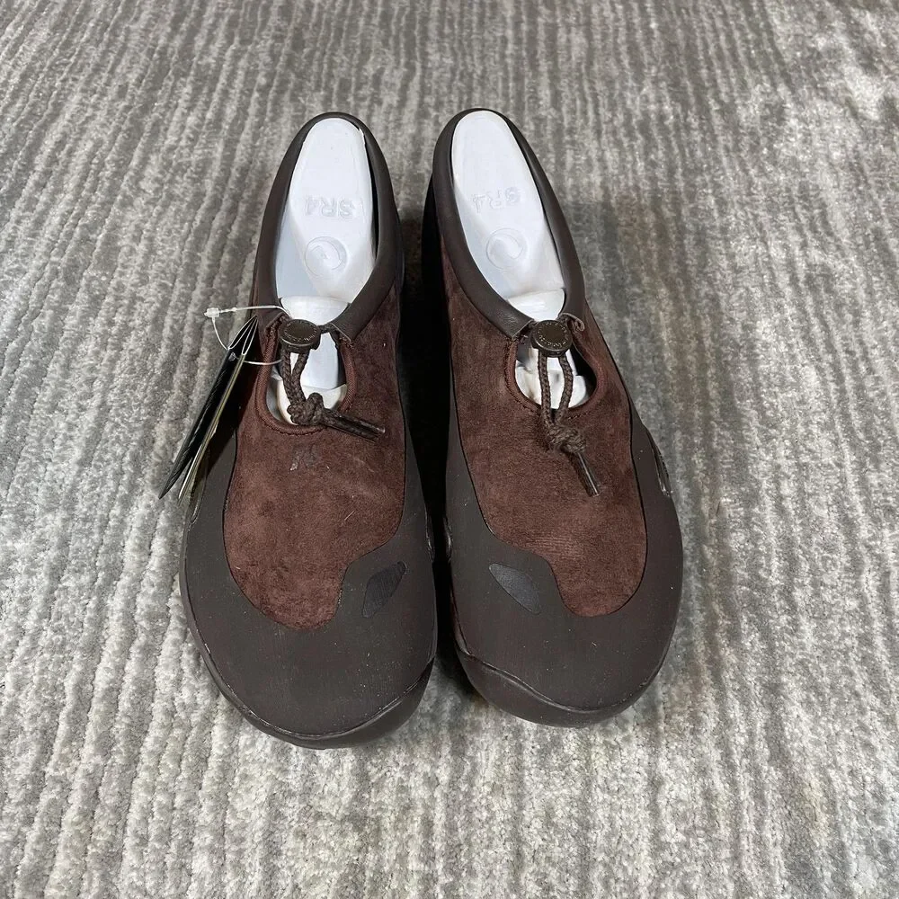 New Balance MT10T Shoes Mens 9.5 Brown Suede Vibram Tokyo Design Studio Sneakers